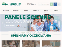 Tablet Screenshot of holztusche.pl